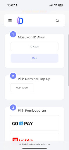 Android application DP Coin screenshort