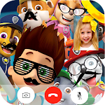 Cover Image of Télécharger Paw Ryder pups video call Phone 1.2 APK