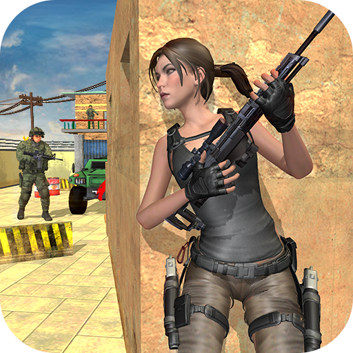 Fps Army girl Commando Mission logo