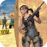 Fps Army girl Commando Mission icon