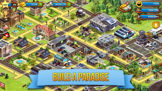 Tropic Paradise Sim MOD APK :Town Buil (Unlimited Money) 2