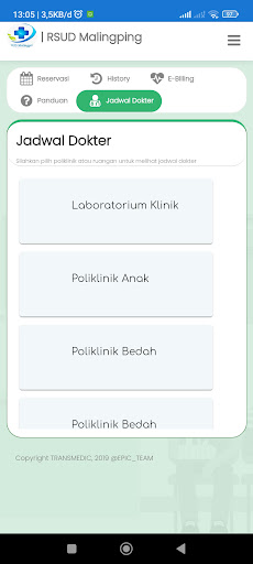 E Reservasi RSUD Malingping