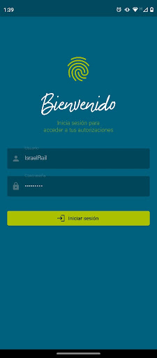 Android application E-Focushub Mobile screenshort