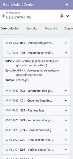 Android application ConsultToGo screenshort