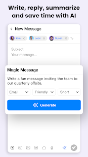 Spike: Email & Team Chat Screenshot