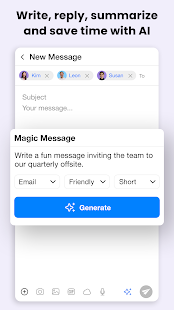 Spike: AI Email & Team Chat Screenshot