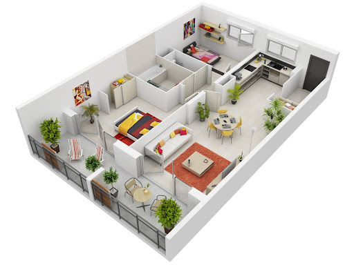 3D House Design Screen 2