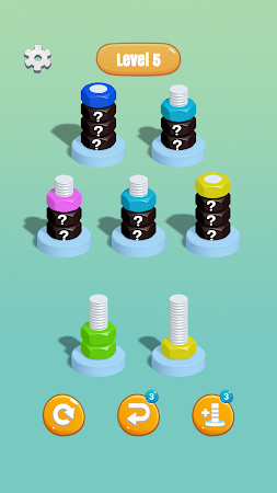 Game screenshot Nut Sort Master - Color Puzzle mod apk