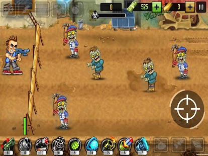 Verteidigung Spiele Zombie (Last Heroes) Screenshot