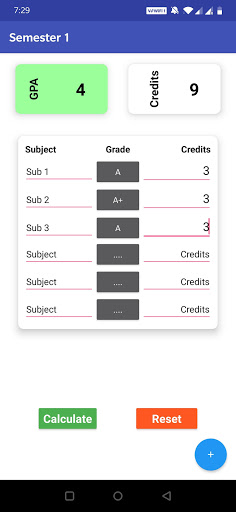 GPA Calculator