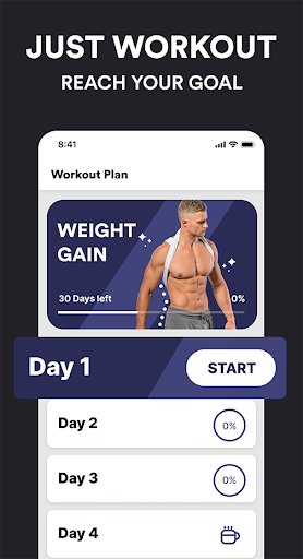 Weight Gain App for Men Screenshot 2 - AppWisp.com