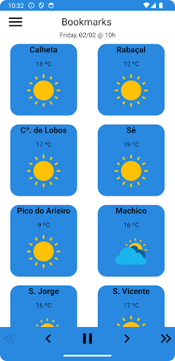MadeiraWeather Screen 3