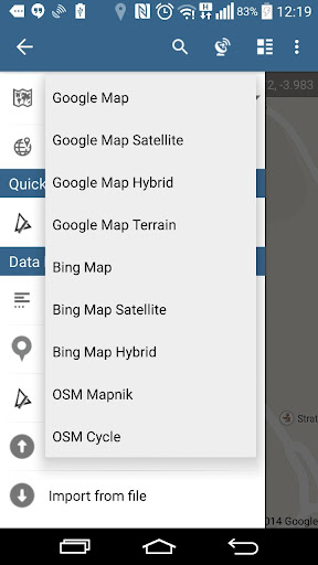 MapPad GPS Land Surveys Screen 2