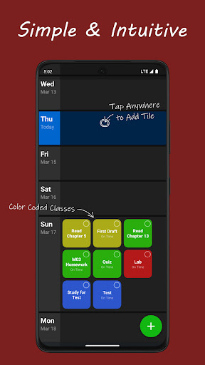 Android application Assignment Tiles screenshort