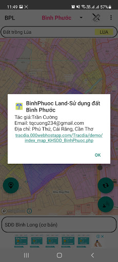QH sử dụng đất Bình Phước Screen 3