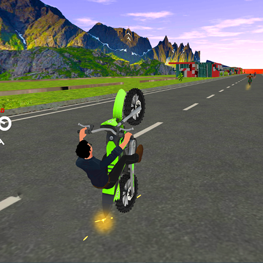 Wheelie Moto 3d Bike Life Game Logo
