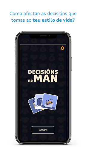 Android application Decisións na man screenshort