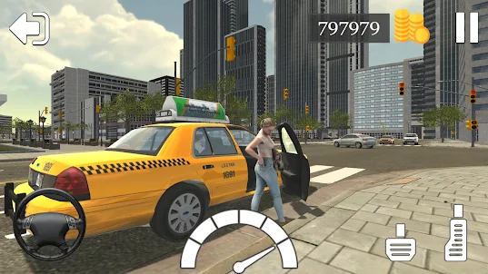 Taxi Game City Car Driving