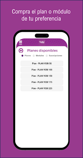 Yobi Móvil Screen 3