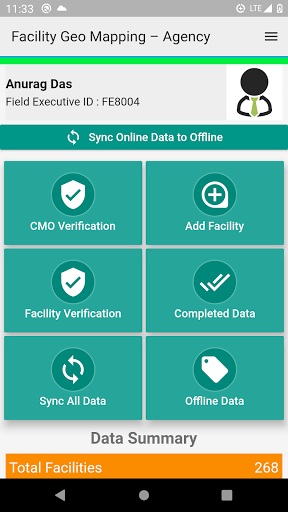 Facility Geo Mapping – Verific Screen 2