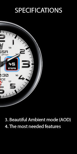 Messa Watch Face BN83 White