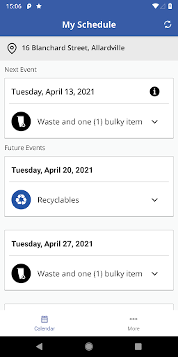 Chaleur - Recyclables & Waste Screen 3