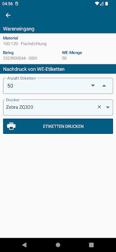 Paledo Lagermanagement Screen 3