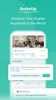 AreteUp screenshot 1