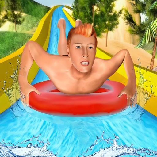 Water Park Fun Water Slide logo