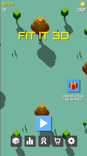 Android application Fit It 3D! screenshort