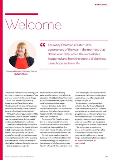 Life and Work Magazine Screen 2