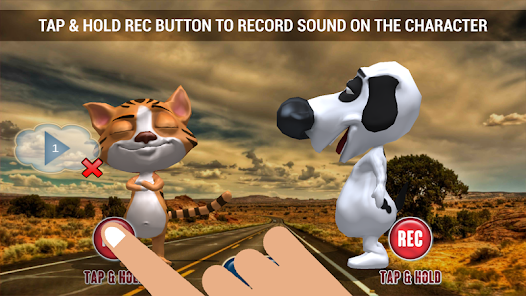 Screenshot 16 Dialoogs- 3D vídeos que hablan android