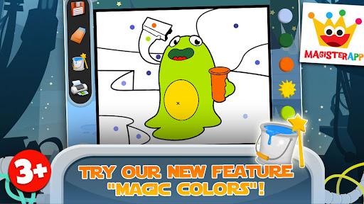 Android application Space 1999 - Games for Kids 2+ screenshort