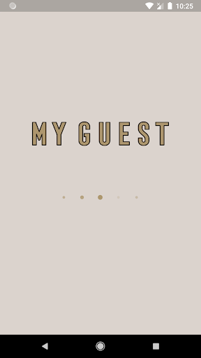 Android application MY GUEST screenshort