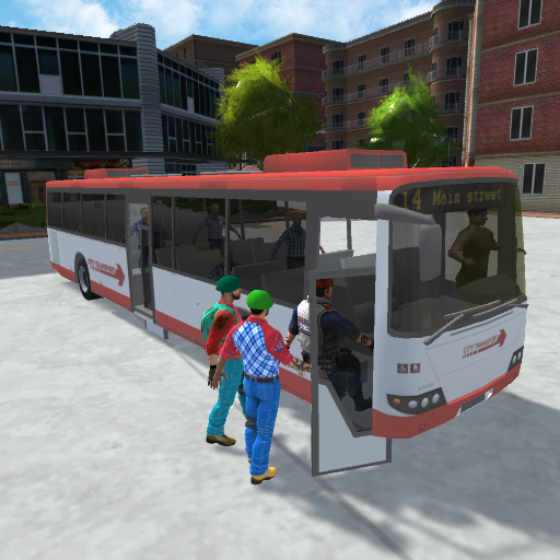 City Bus Parking Game logo