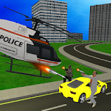 Police Helicopter Crime City icon