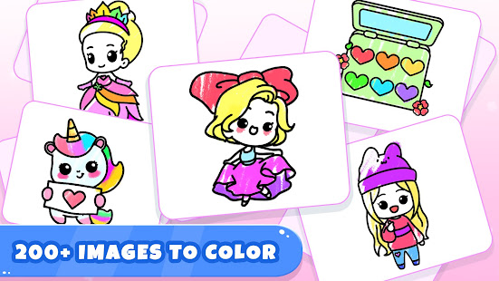 Girls Coloring Games for Kids apkdebit screenshots 5