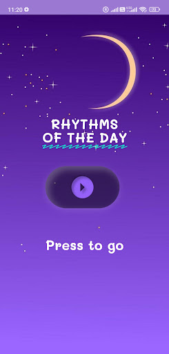 Android application Rhythms of the day screenshort