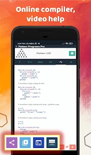 Pattern Programs App Screenshot