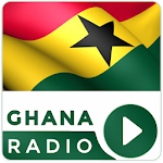 Cover Image of Download Ghana Radio Stations App - All  APK