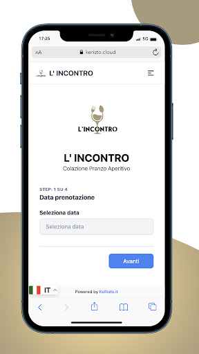 Android application Incontro Bar Modena screenshort