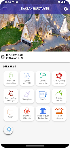 Android application Đắk Lắk Trực Tuyến screenshort