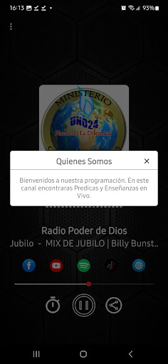 Radio Poder de Dios Screen 3