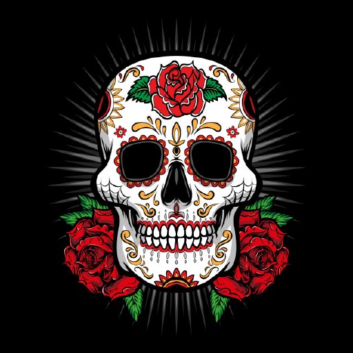 Sugar Skull (Calavera) Logo