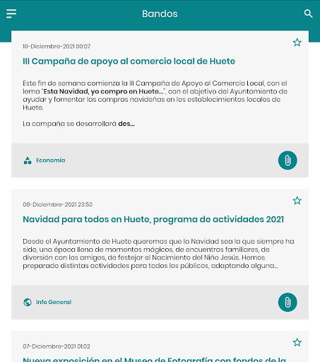 Huete Informa Screen 3