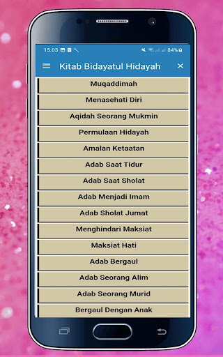 Kitab Bidayatul Hidayah Screen 3