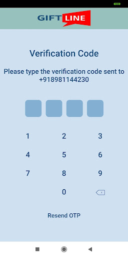 Giftline - Activate Vouchers a Screen 2
