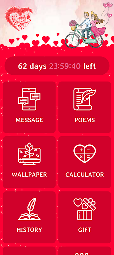 Android application Valentine's Day - All in One screenshort