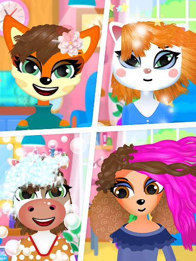 Hair salon : animals 1.1.1 screenshots 2