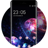 Cool Fantasitic Jellyfish Galaxy Theme for Lenovo icon